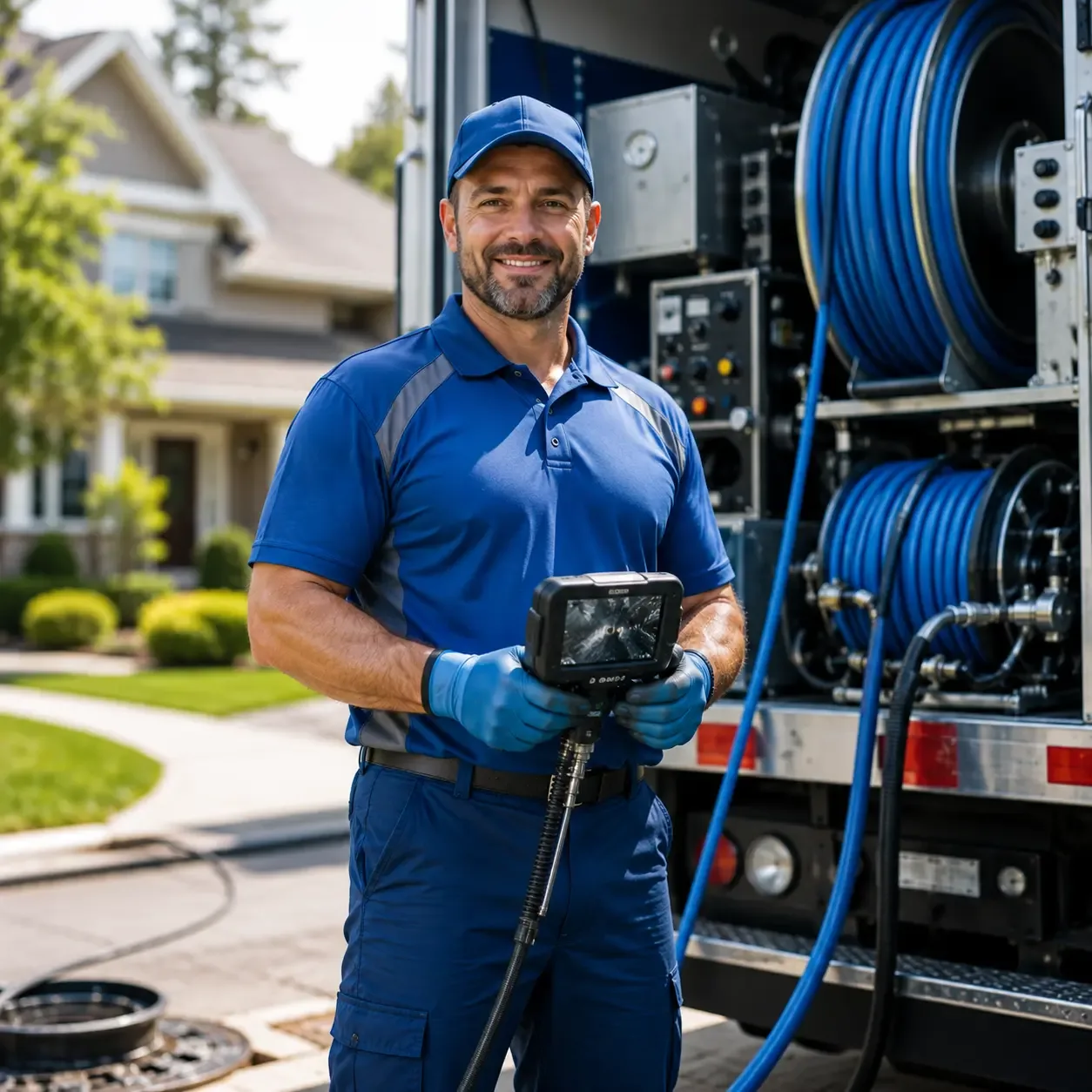 Local outdoor drain cleaning specialists in Georgetown, PA